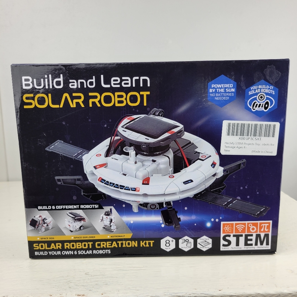 STEM Build and Learn Solar Robot Creation Kit New In Box - Picture 2 of 9